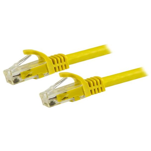 Startech N6PATC150CMYL 1.5 m Cable Yellow CAT6 Patch Cord