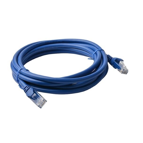 8ware PL6A-7BLU Cat 6a UTP Ethernet Cable, Snagless - 7m Blue