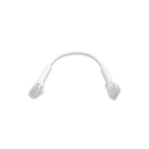 Ubiquiti UC-Patch-RJ45 UniFi patch cable with both end bendable RJ45 22cm - White