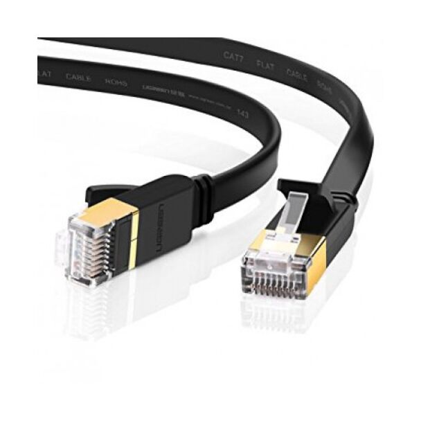 Edimax EA3-020SFA 2m Black Shielded CAT7 FLAT Network Cable