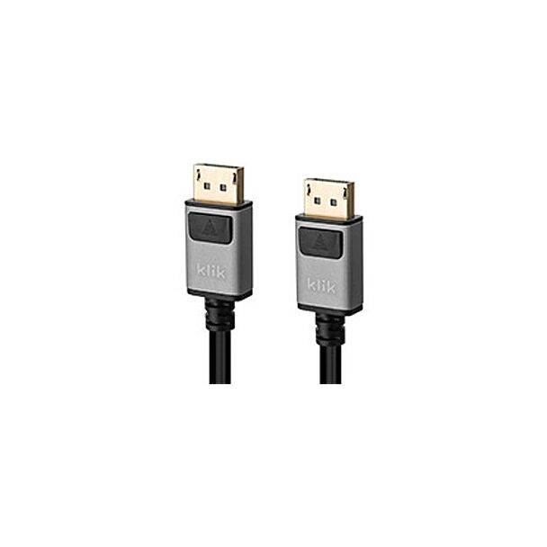 Klik KDPM015 1.5mtr DisplayPort Male to DisplayPort Male Cable v1.4