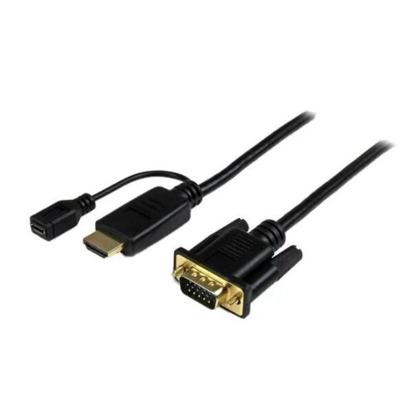 StarTech HD2VGAMM10 10ft HDMI to VGA active converter cable