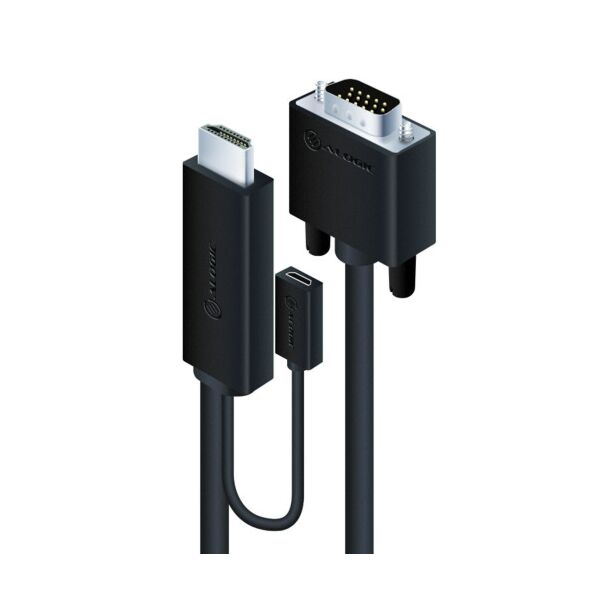 ALOGIC HDVG-MM-01 SmartConnect HDMI to VGA Cable - 1m