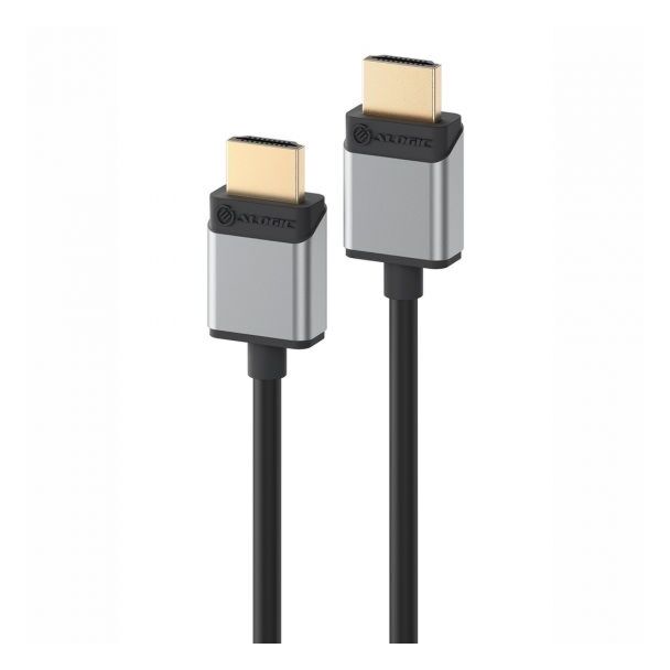 Alogic SSULHD01-SGR Slim Super Ultra 8k HDMI to HDMI Cable Male to Male 1M