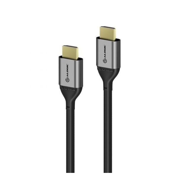 Alogic ULHD02-SGR Ultra 2m HDMI to HDMI cable - Male to Male