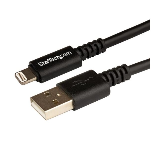 StarTech USBLT3MB 10 ft Black 8-pin Lightning to USB Cable