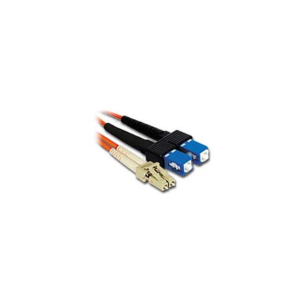 Comsol FLCSC-01 1mtr LC-SC Multi-Mode Duplex Fibre Patch Cable LSZH 62.5/125 OM1