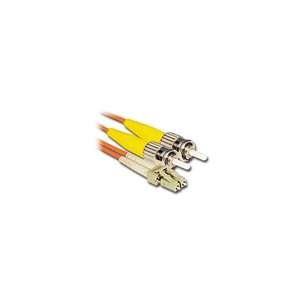 Comsol FLCST-01 1mtr LC-ST Multi-Mode Duplex Fibre Patch Cable LSZH 62.5/125 OM1