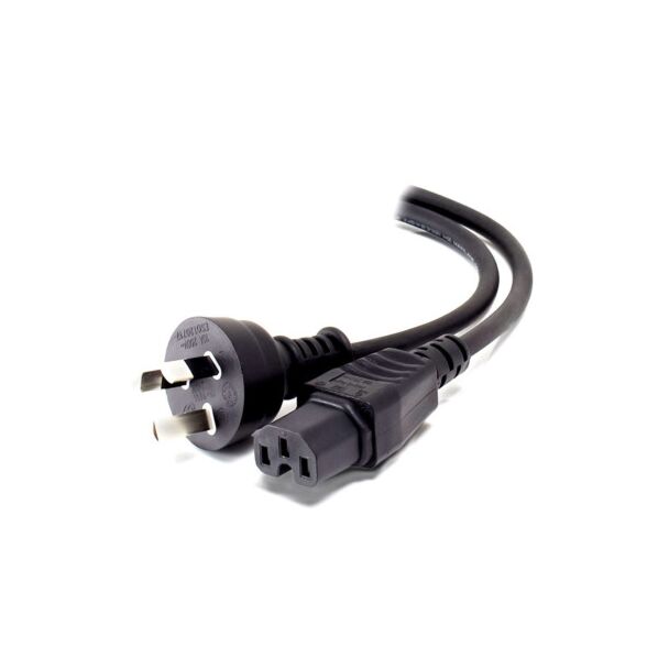 Alogic MF-3PC15-05 5m Aus 3 Pin Mains Plug to IEC C15 High Temperature Male to Female