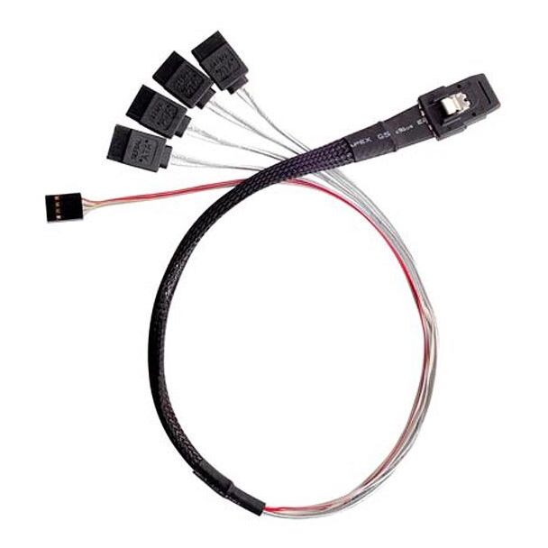 SilverStone CPS03 Mini SFF-8087 to SAS/SATA with Sideband Cable SST-CPS03