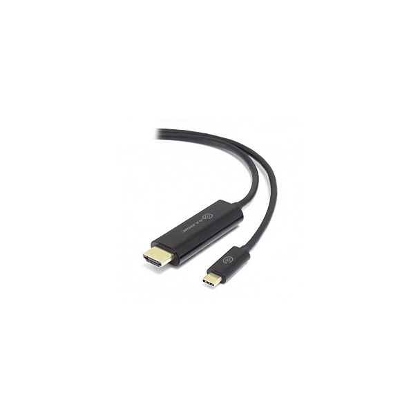 Alogic ELUCHD-02RBLK Elements 2m USB-C to HDMI Cable with 4K Support - Male to Male