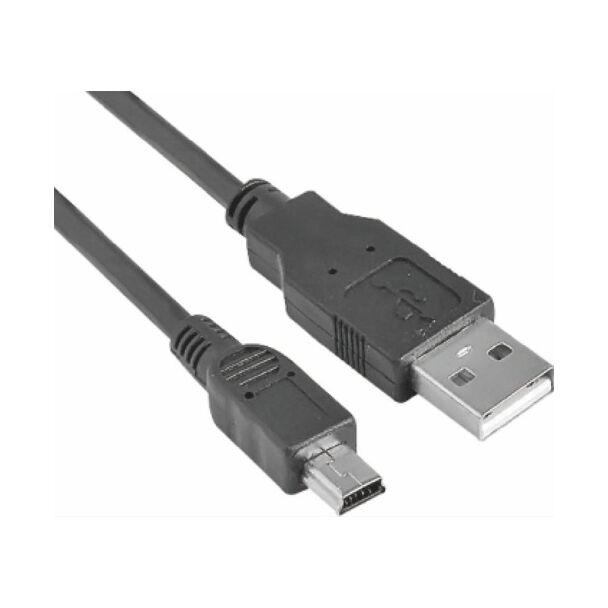 Astrotek AT-USB-A-MINI-1M USB 2.0 Cable 1m - Type A Male to Mini B 5 pins Male Black Colour RoHS