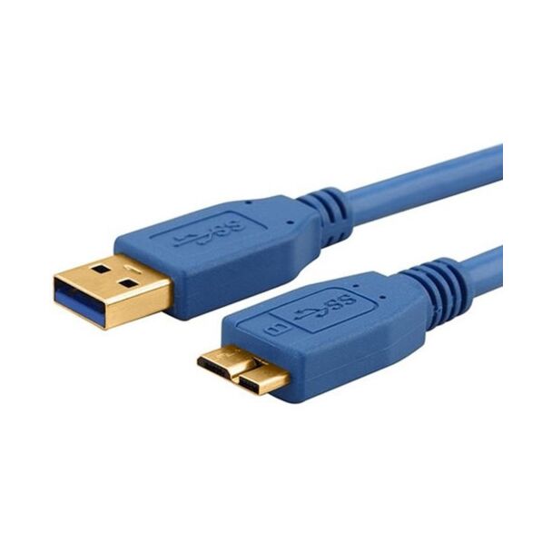 Astrotek AT-USB3MICRO-AB-3M USB 3.0 Cable 3M Type A Male To Micro B - Blue 