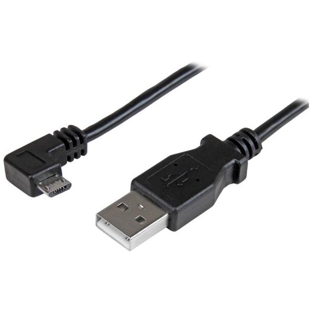 StarTech USBAUB2MRA 6ft Angled Micro-USB Charge & Sync Cable