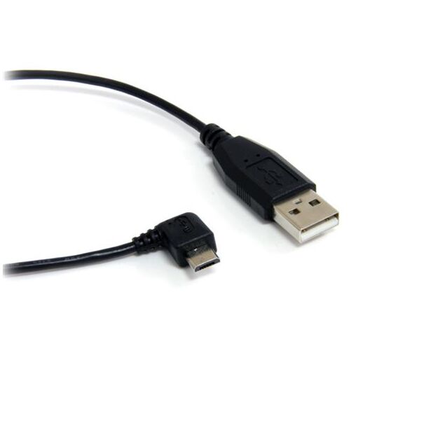 StarTech UUSBHAUB3RA 3ft USB to Right Angle Micro USB Cable