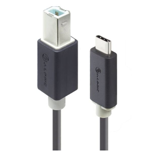 Alogic U2-TCB02-MM 2m USB 2.0 USB-C to USB-B - Male to Male - Pro Series