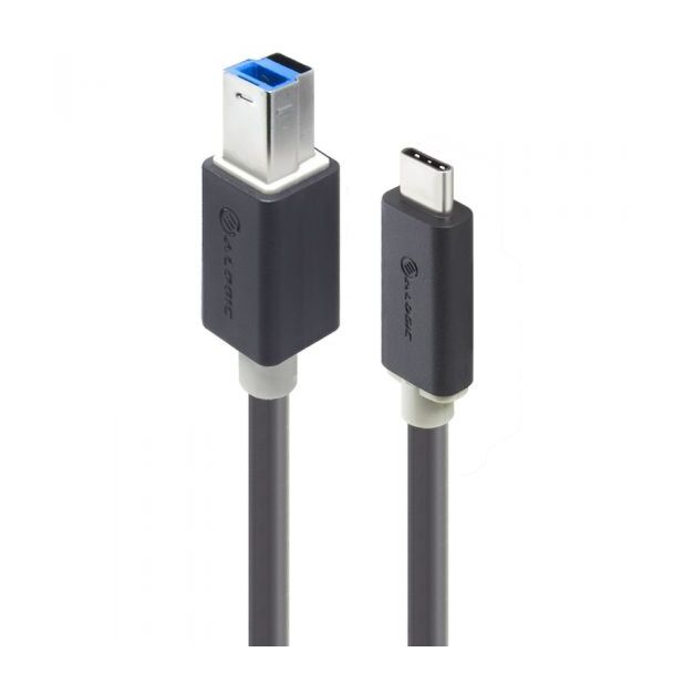 Alogic U3-TCB02-MM 2m USB 3.0 USB-C to USB-B - Male to Male - Pro Series