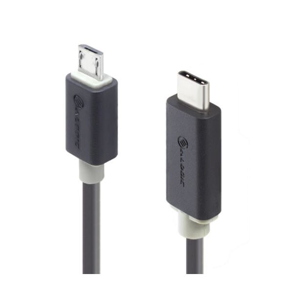 Alogic U2-TCMCB02-MM 2m USB 2.0 USB-C to Micro USB-B - Male to Male - Pro Series