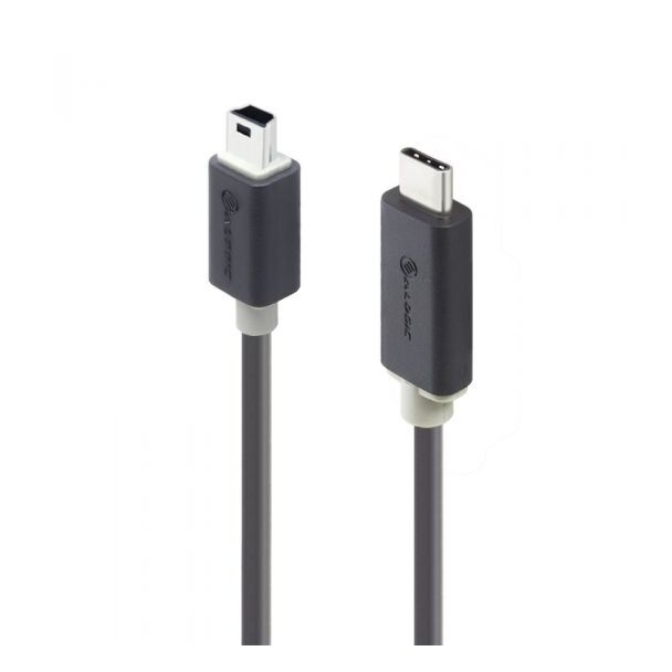 Alogic U2-TCMNB01-MM 1m USB 2.0 USB-C to Mini USB-B - Male to Male - Pro Series