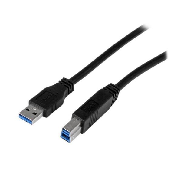 StarTech USB3CAB1M 1m 3 ft Certified USB 3.0 A to B Cable