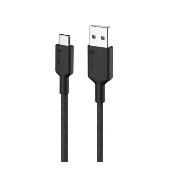 Alogic ELPCA201-BK Elements PRO USB-C to USB-A Cable - Male to Male - 1m Black