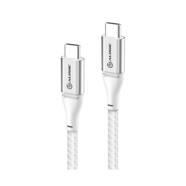 Alogic ULCC203-SLV Super Ultra USB 2.0 USB-C to USB-C Cable - 3m 5A 480Mbps Silver