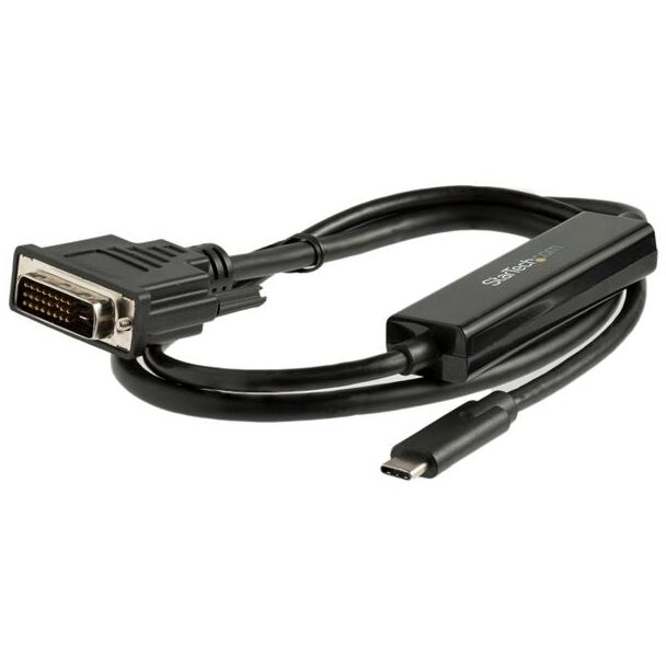 StarTech CDP2DVIMM1MB 1M (3 FT.) USB-C To DVI Adapter Cable