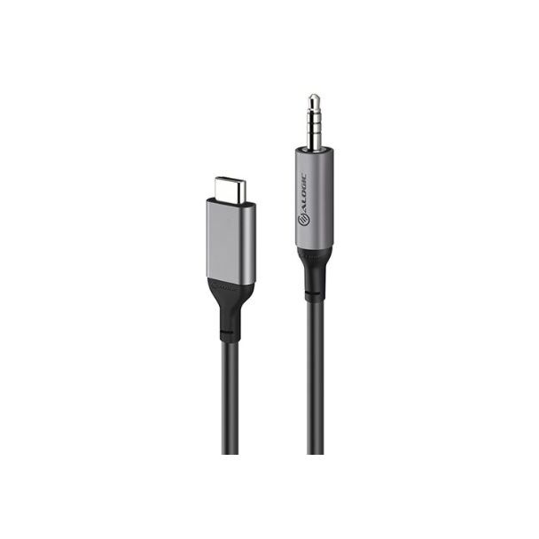 Alogic ULC35A1.5-SGR Ultra 1.5 USB-C Male to 3.5MM Audio (Male) Cable