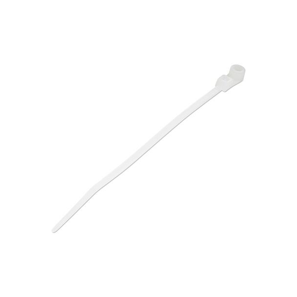 StarTech CBMZTS10N4 10cm Cable Ties w/ Mounting Hole 100 Pk