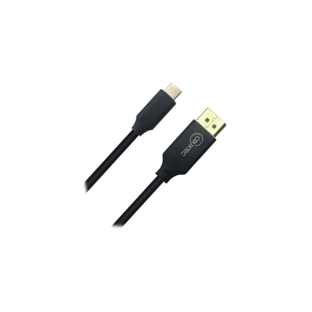 Cruxtec CD4K-05-BK USB-C Male to Displayport Male Cable 5m Black -4K/60Hz