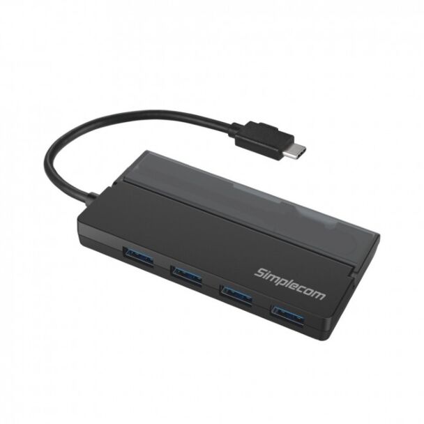 SIMPLECOM CH330 PORTBALE USB-C to 4PORT USB-A HUB USB3.2 GEN1 WITH CABLE