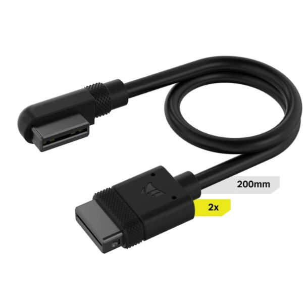 Corsair CL-9011123-WW iCUE LINK Slim Cable 20cm 2-Pack