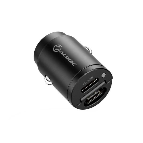 ALOGIC CRCC30 Rapid Power 30W Car Charger 2 x USB-C Ports