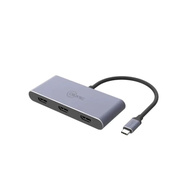 Cruxtec CT3H-8K-SG USB-C to 3 x HDMI Multi-Monitor 8K Adapter