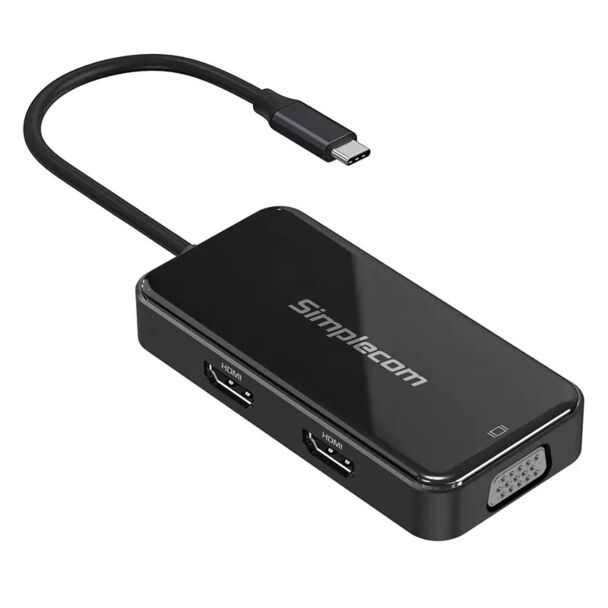 Simplecom DA451 5-in-1 USB-C Multiport Adapter