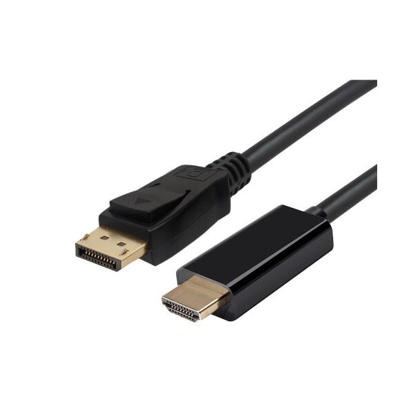 Comsol DP-HD4A-01 1 Metre DisplayPort Male to HDMI Male 4K@60Hz Active Cable