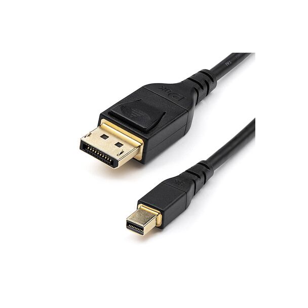 StarTech DP14MDPMM1MB 1m VESA Certified Mini DisplayPort to DisplayPort 1.4 Cable