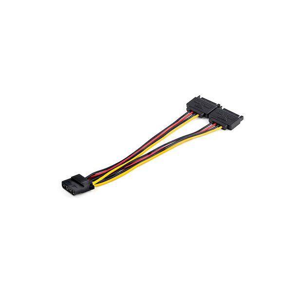 StarTech DSATPMOLP4 Dual SATA Power to 4-pin Molex Power Adapter Cable