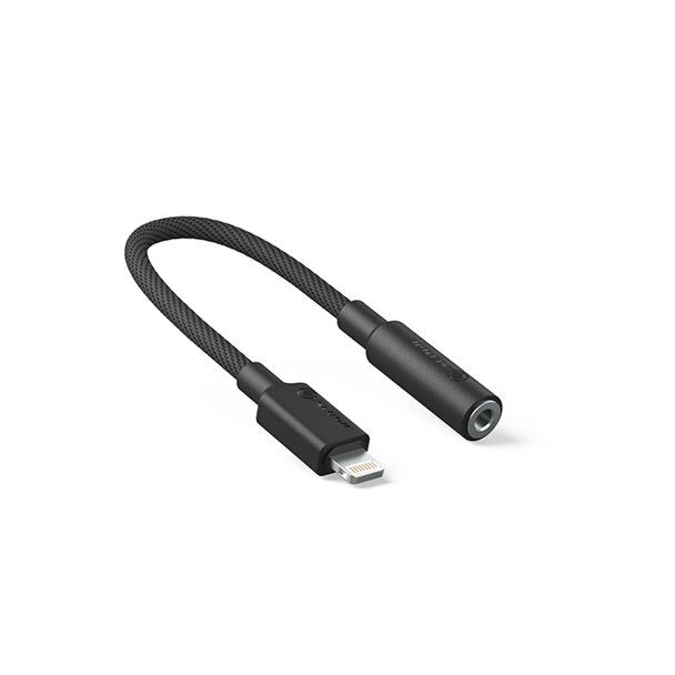 ALOGIC ELP8P35A-BK Elements PRO Lightning to 3.5 Audio Adapter Black