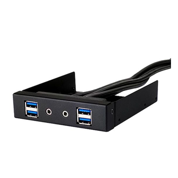 Silverstone SST-FP32B-E Black 3.5" 4x USB3 Front Bay