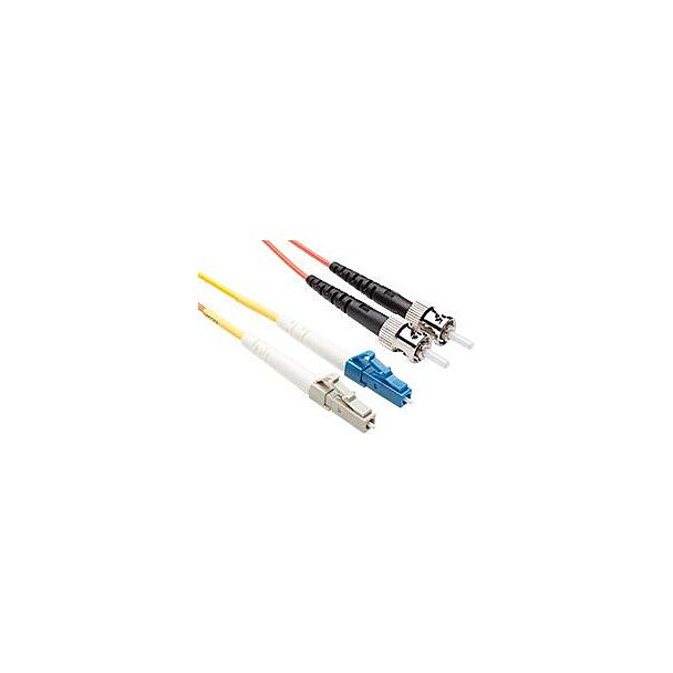 Comsol FLCEST-MCP-03-OM1 3mtr Mode Conditioning Patch Cable LC Equipment (Single-Mode) to ST Cable Plant (Multi-Mode) LSZH 62.5/125 OM1