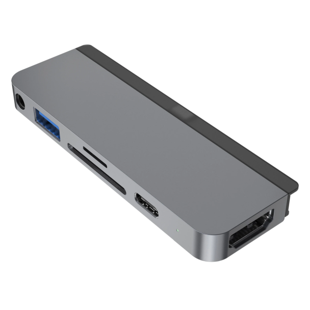 HyperDrive HD319B-GRAY 6-in-1 USB-C Hub for iPad Pro - Space Grey