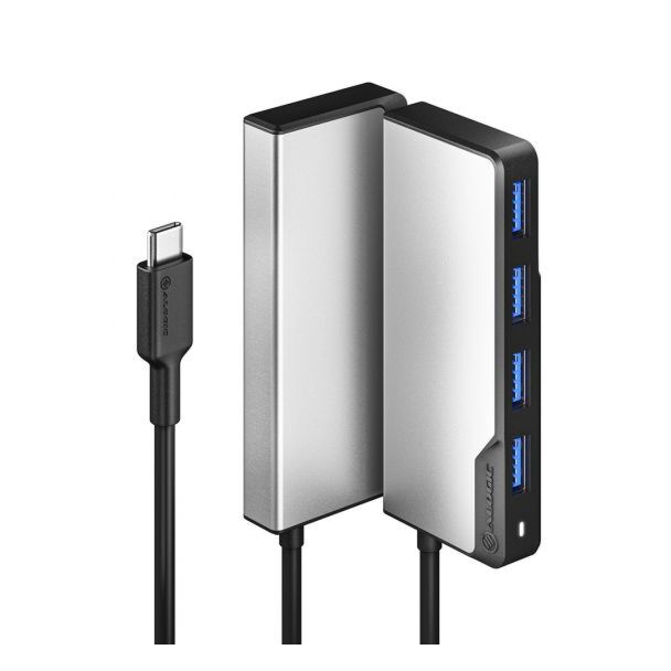 Alogic UCFUUA-SGR USBC FUSION Swift 4in1 USBA Hub