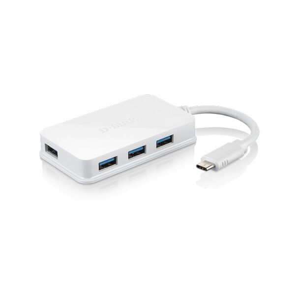 D-Link DUB-H410 USB-C to 4-Port USB 3.0 Hub