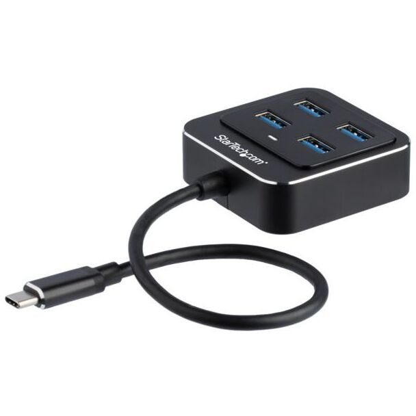 StarTech HB31C4AB USB-C Hub - USB C to USB 3.1 - 4x USB-A