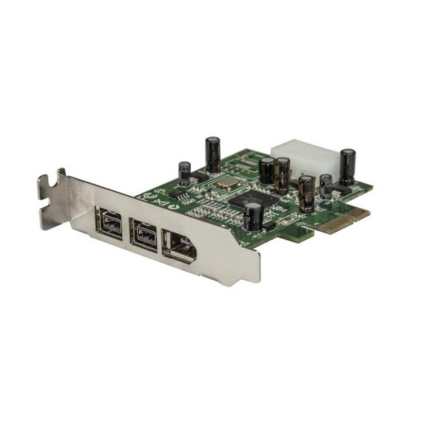 StarTech PEX1394B3LP 2b 1a LP PCI Express FireWire Card