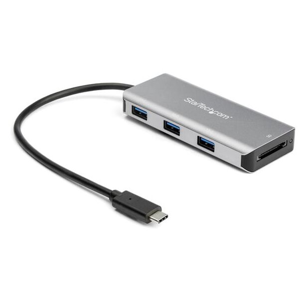 Startech HB31C3ASDMB USB-C Hub 3port 3x USBA & SD Reader