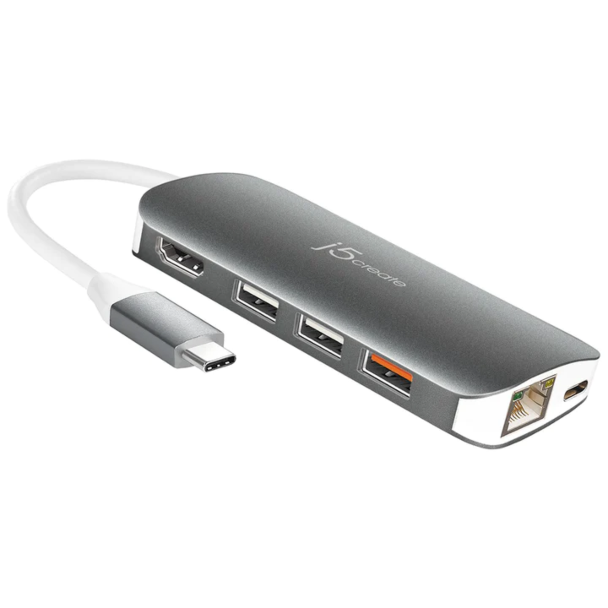 J5create JCD383 USB-C Multi Adapter 9-in-1