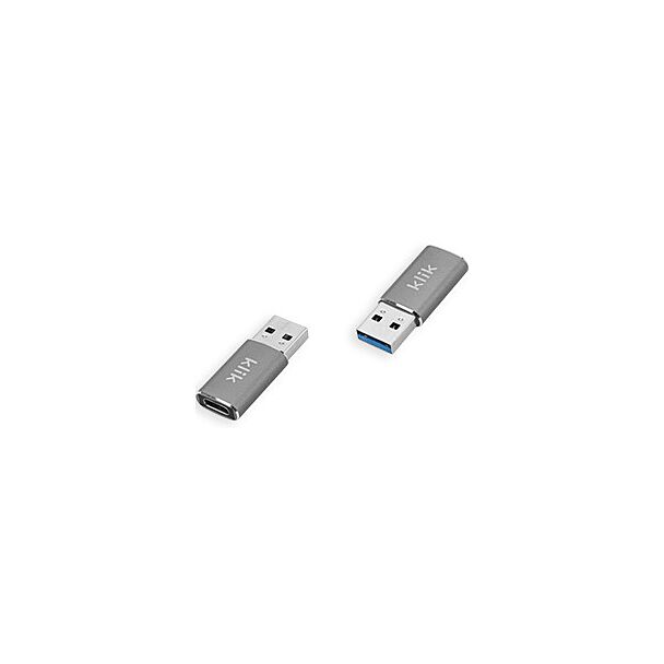 Klik KACAD USB-A Male to USB-C Female USB3.0 Adapter