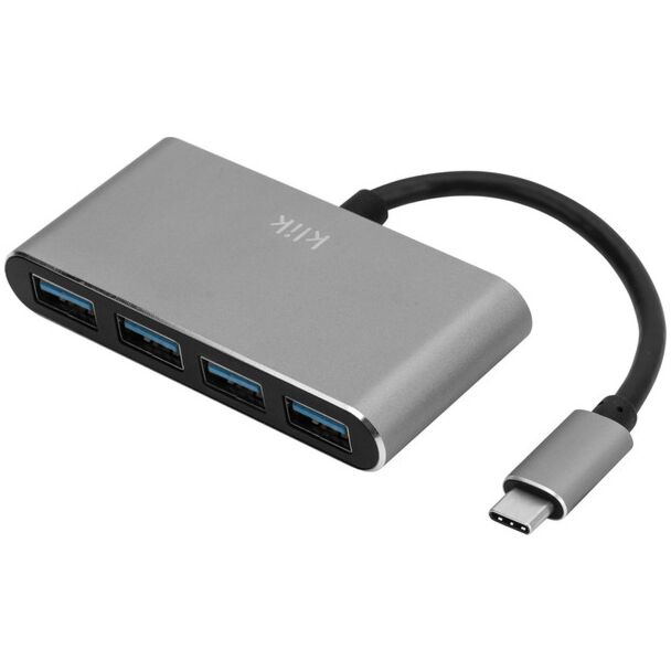 Klik KCH4A USB-C Hub with 4 x USB-A 3.0 Ports